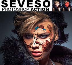极品PS动作－透视面罩：Seveso Photoshop Action